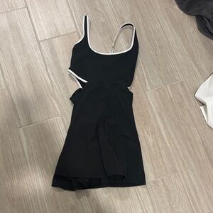 Abercrombie & Fitch Black Backless Dress